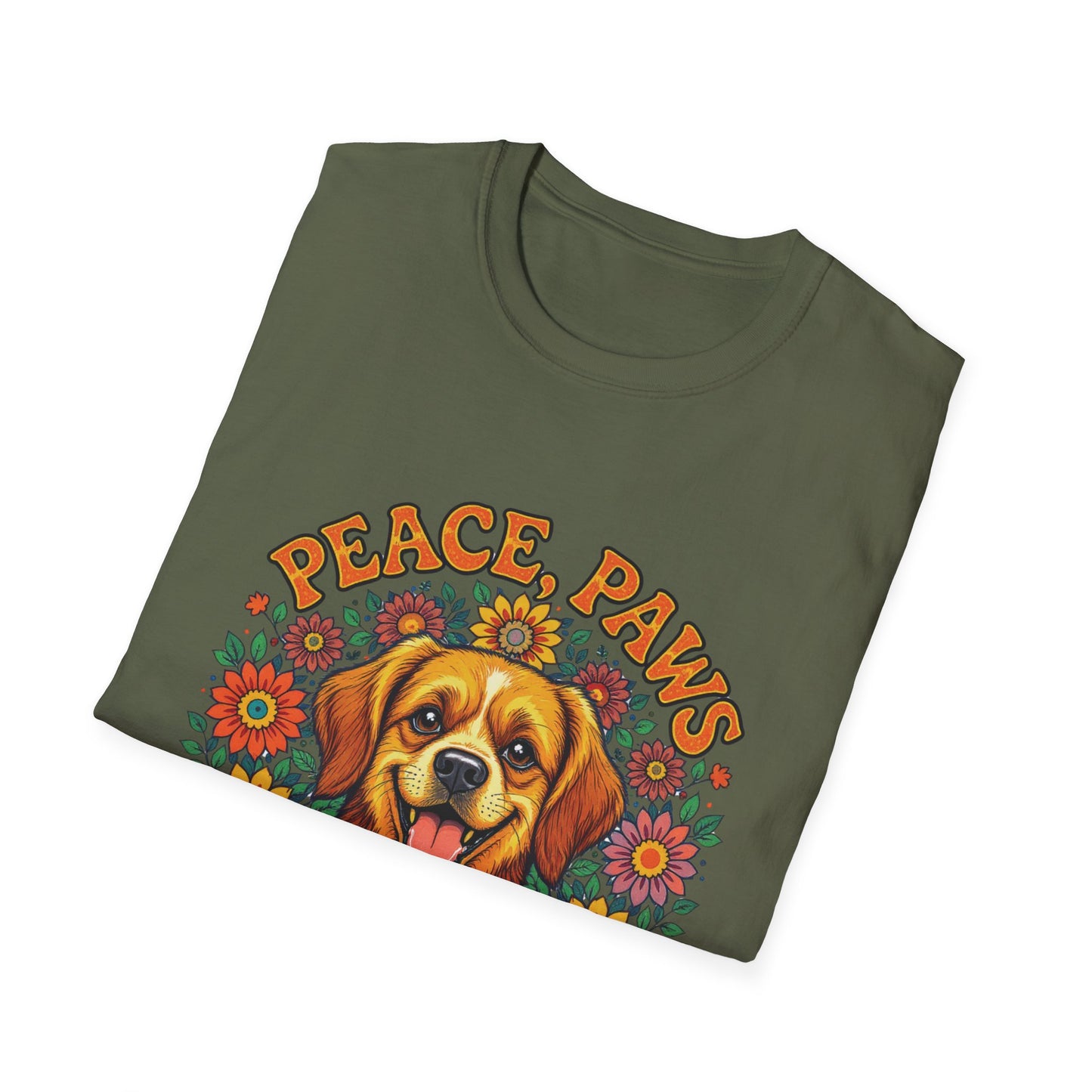 Peace Paws & Faith Hippie T-Shirt