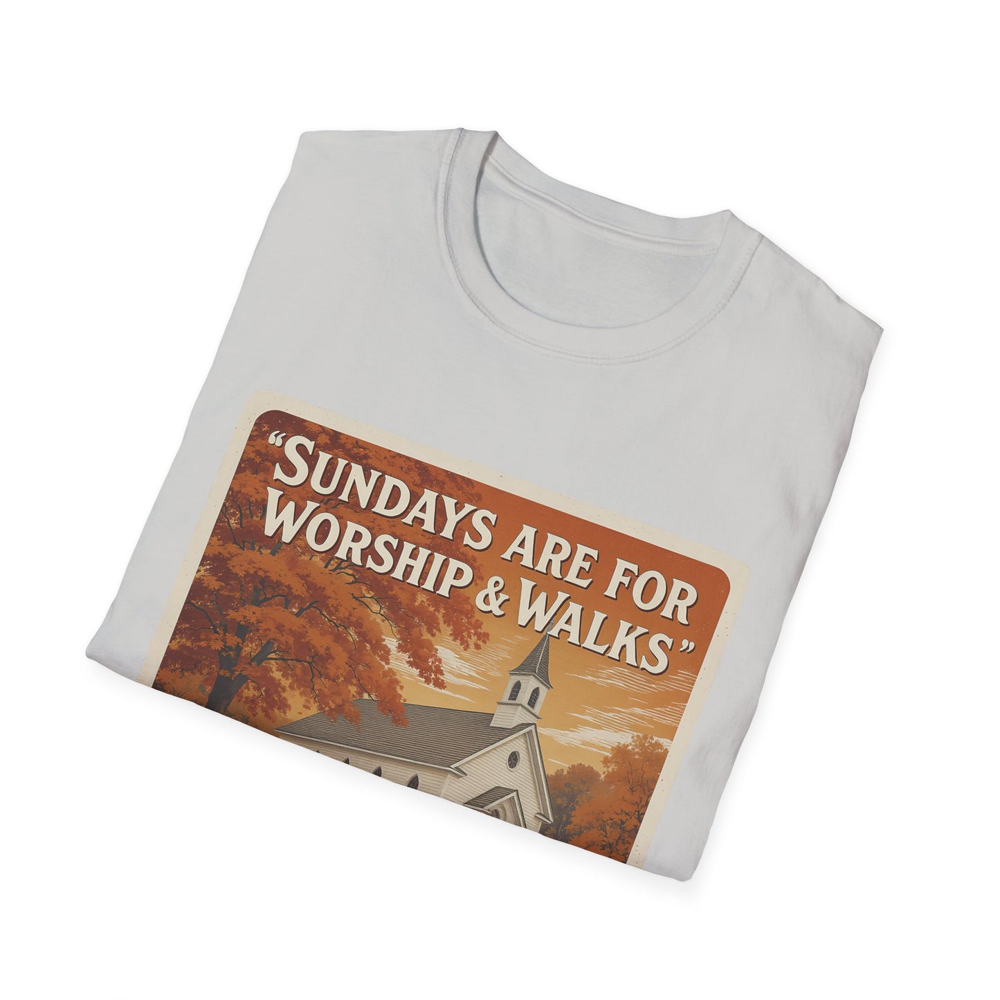 Sunday's Are For Worship and Walks T-Shirt