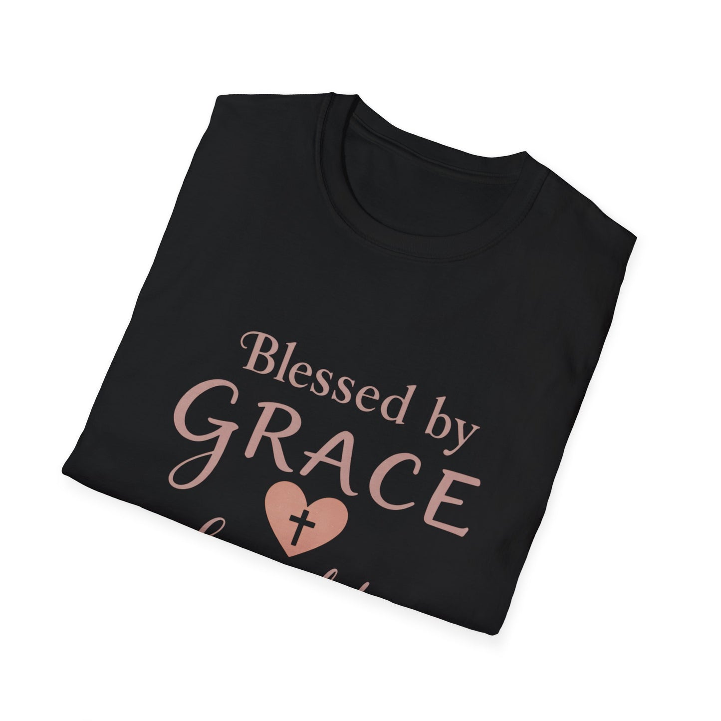 Blessed By Grace Loved By Dogs T-Shirt