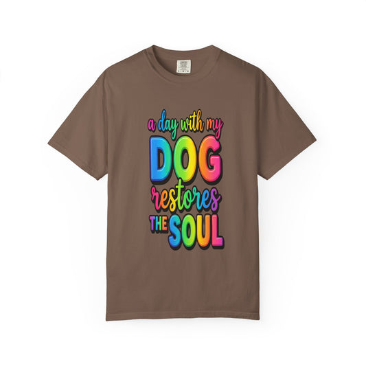 A Day With My Dog Restores T-Shirt