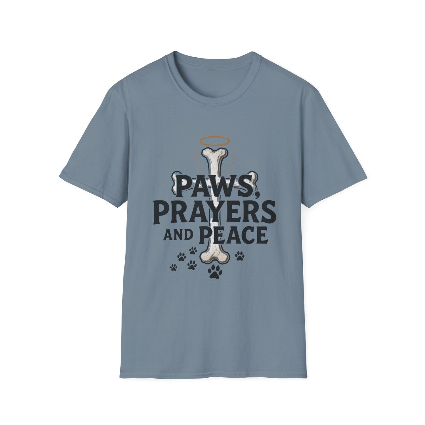 Paws Prayers And Peace T-Shirt