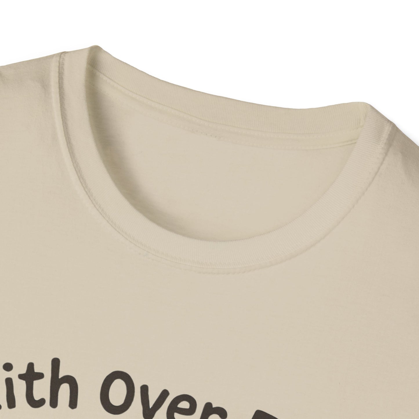 Faith Over Fear Puppy T-Shirt