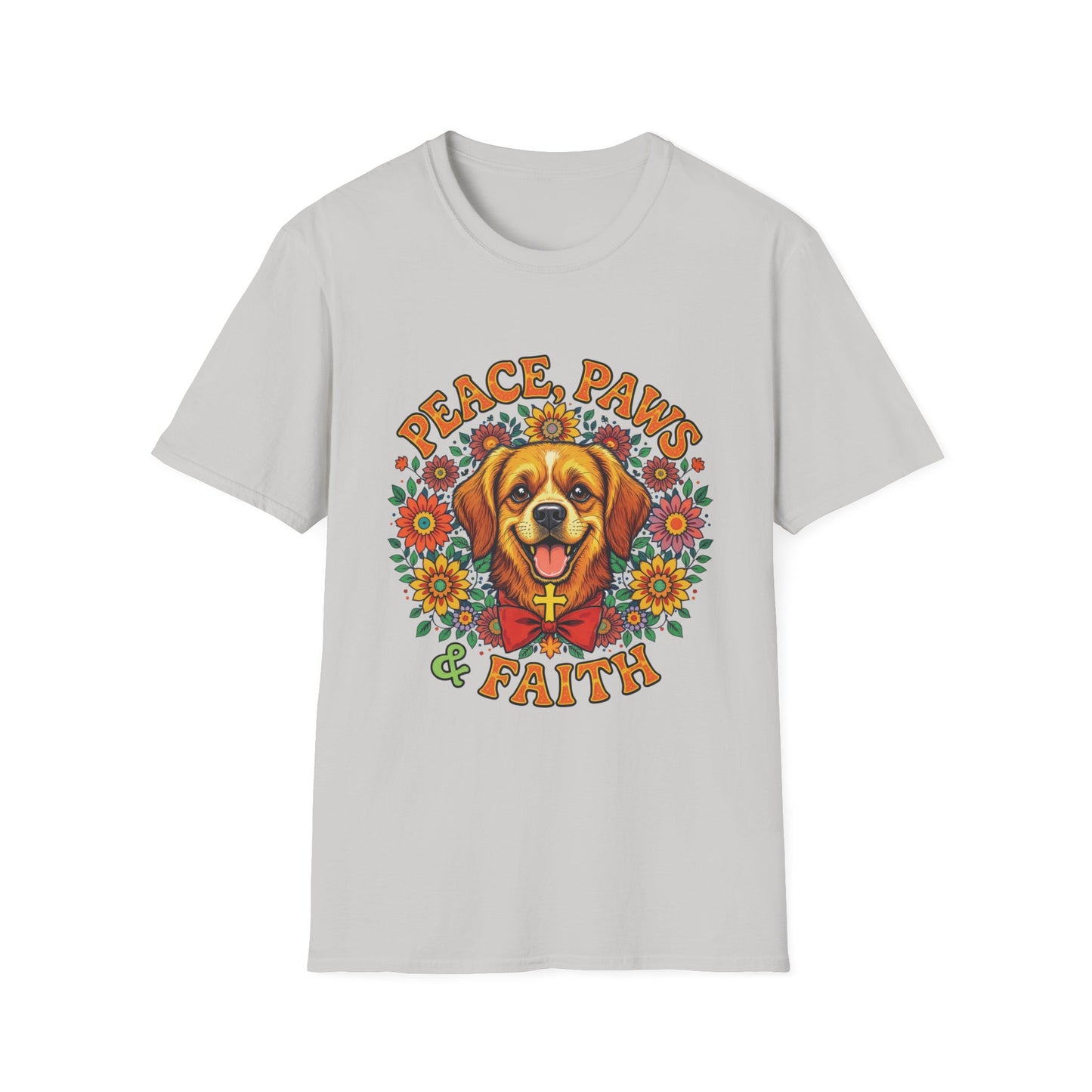 Peace Paws & Faith Hippie T-Shirt