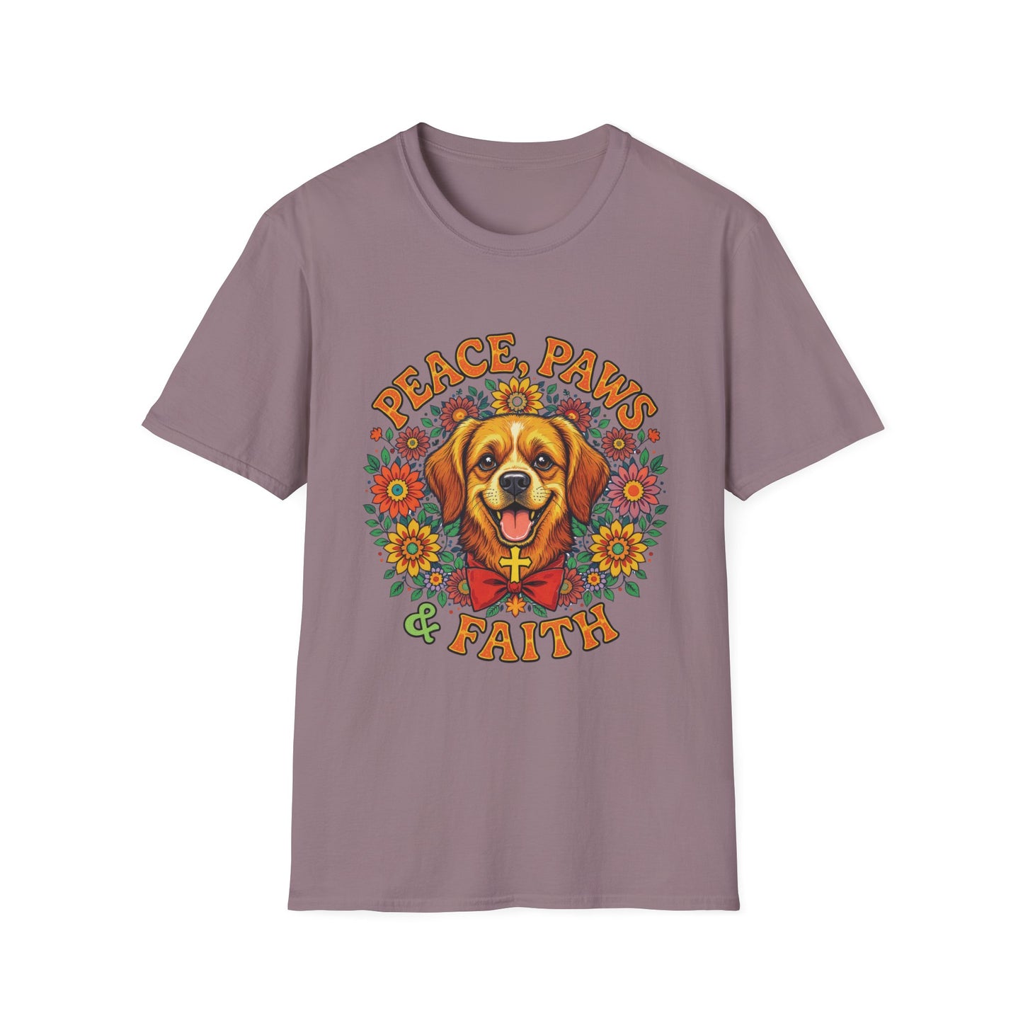 Peace Paws & Faith Hippie T-Shirt