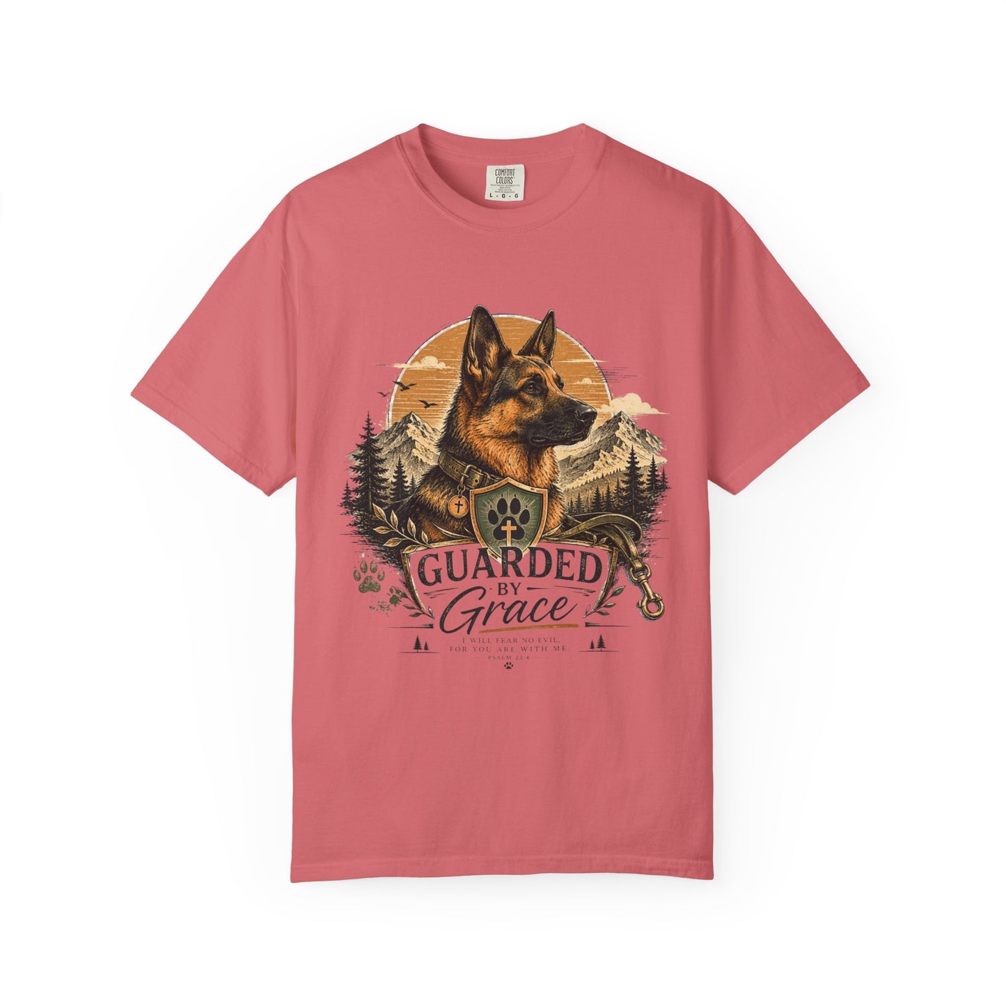 German Shepherd — Guarded by Grace T-Shirt