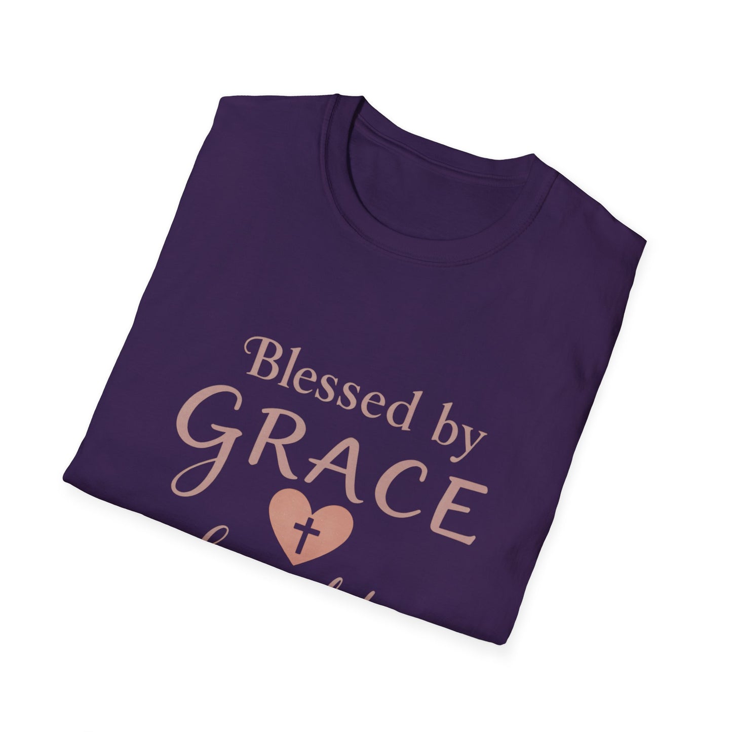 Blessed By Grace Loved By Dogs T-Shirt