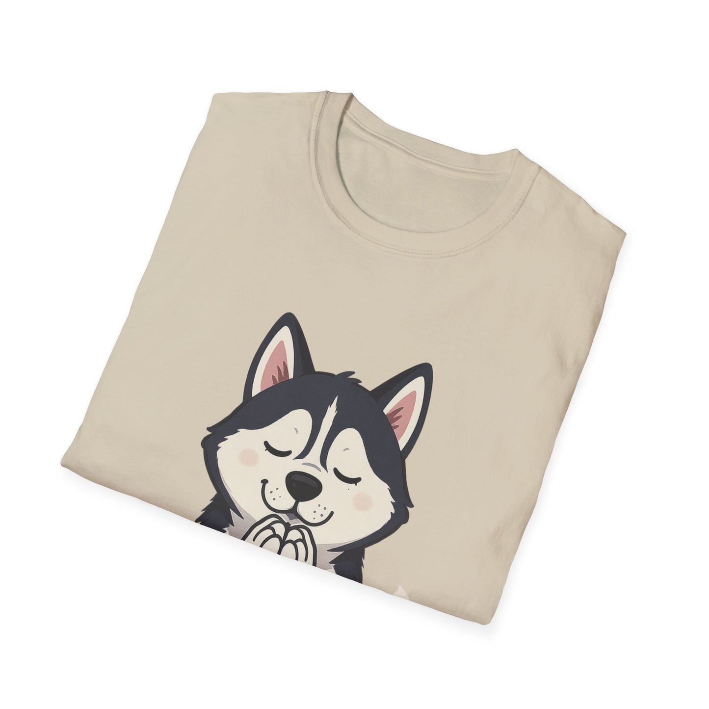 Sit Stay Pray Husky T-Shirt