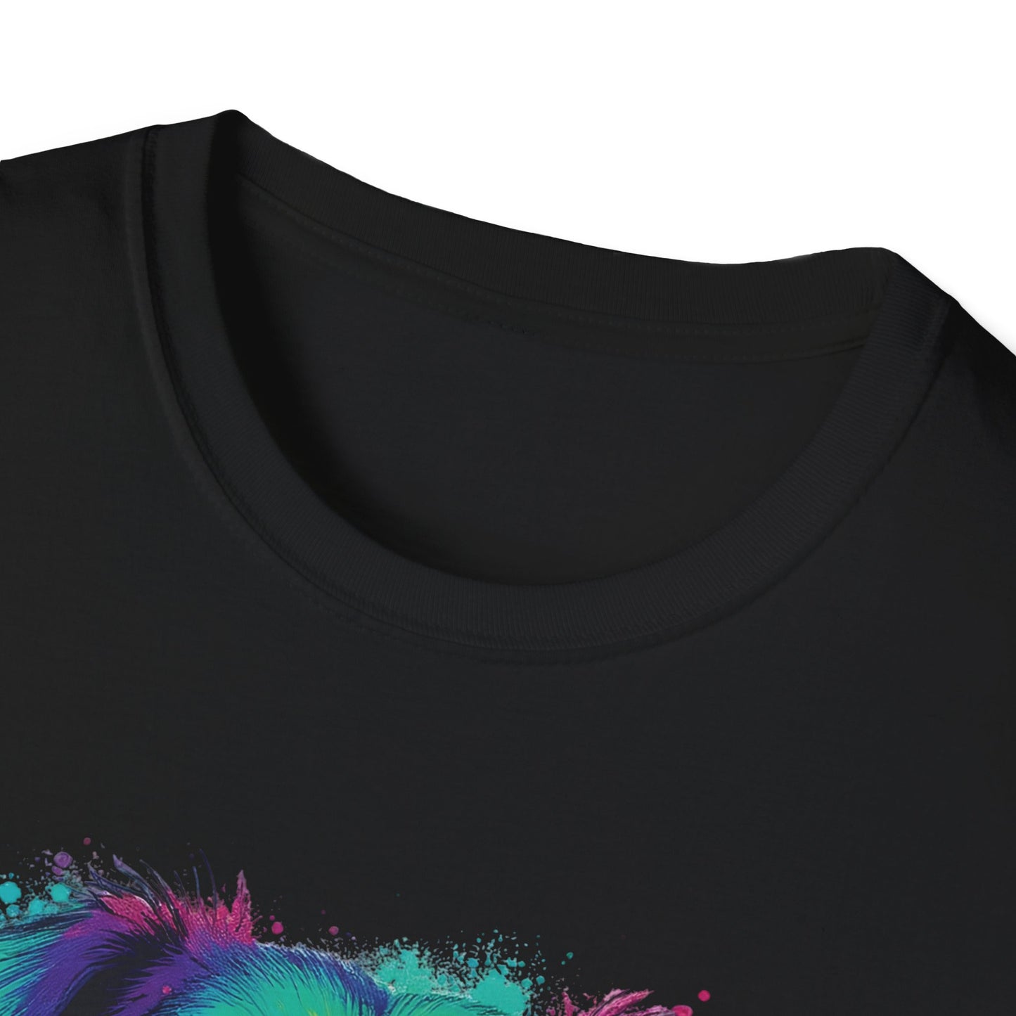 Paw-sitively Blessed Paint Dog T-Shirt