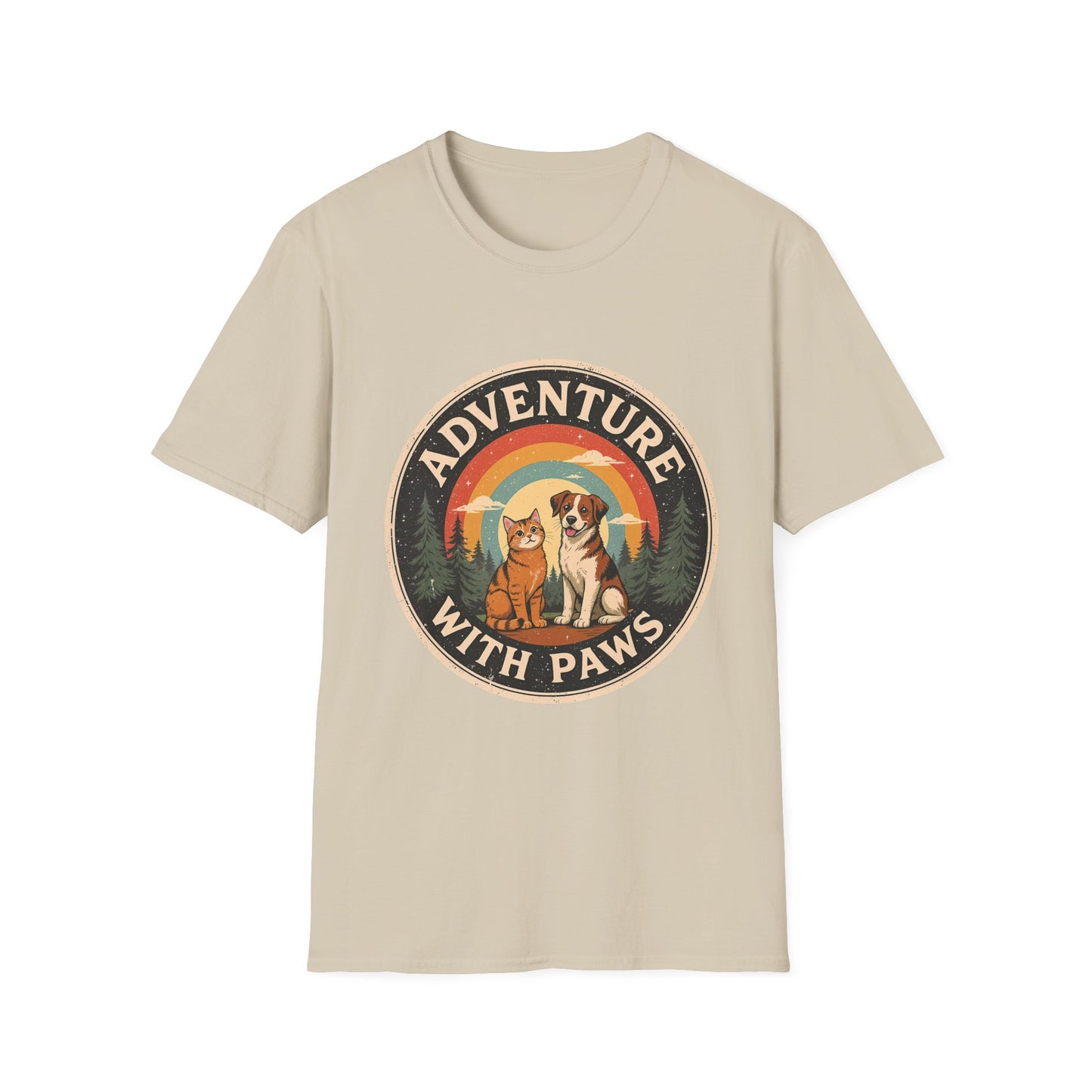 Adventure With Paws T-Shirt