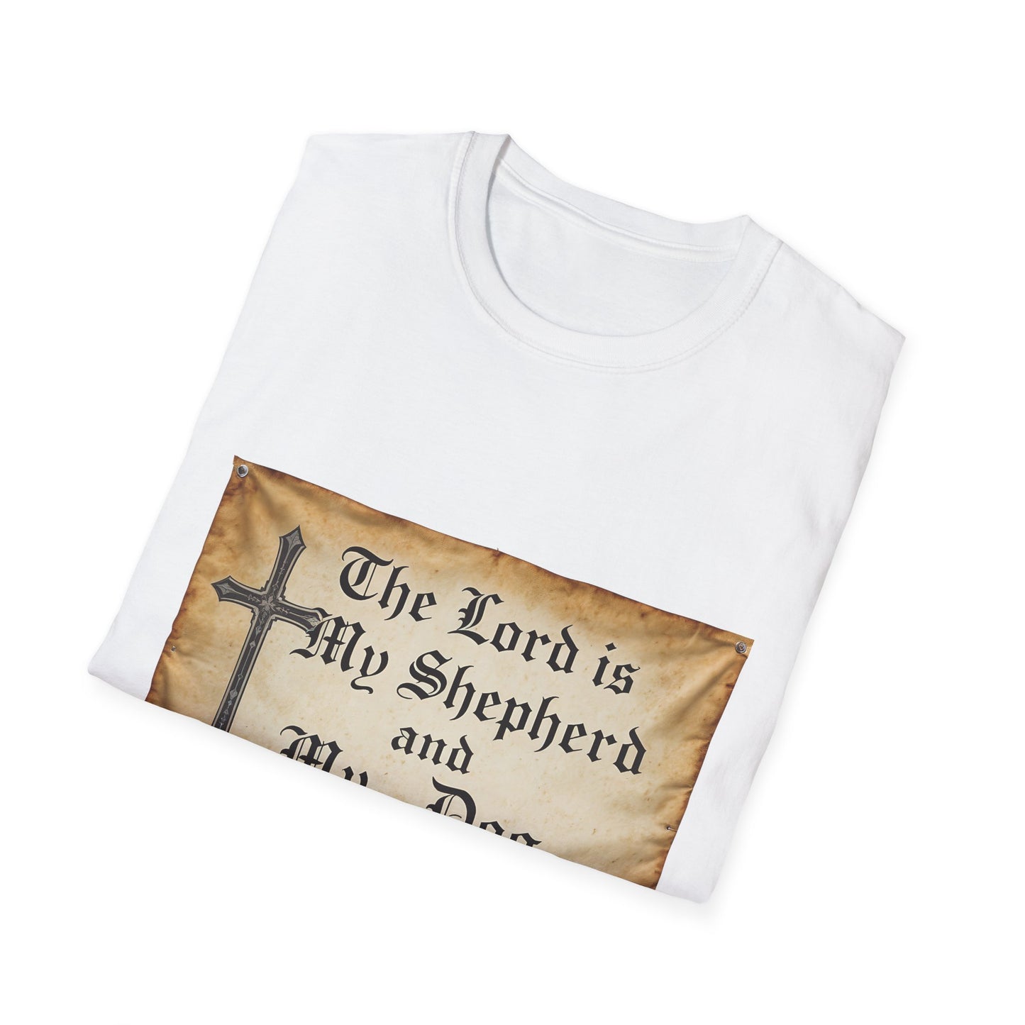 The Lord Is My Shepherd And My Dog Is Them Comfort T-Shirt