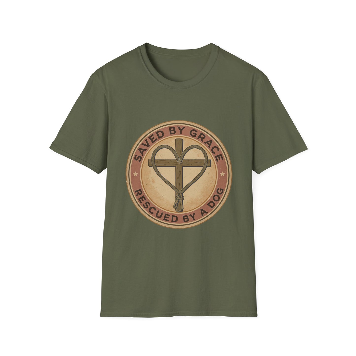 Copy of Rescued By Grace Retro T-Shirt