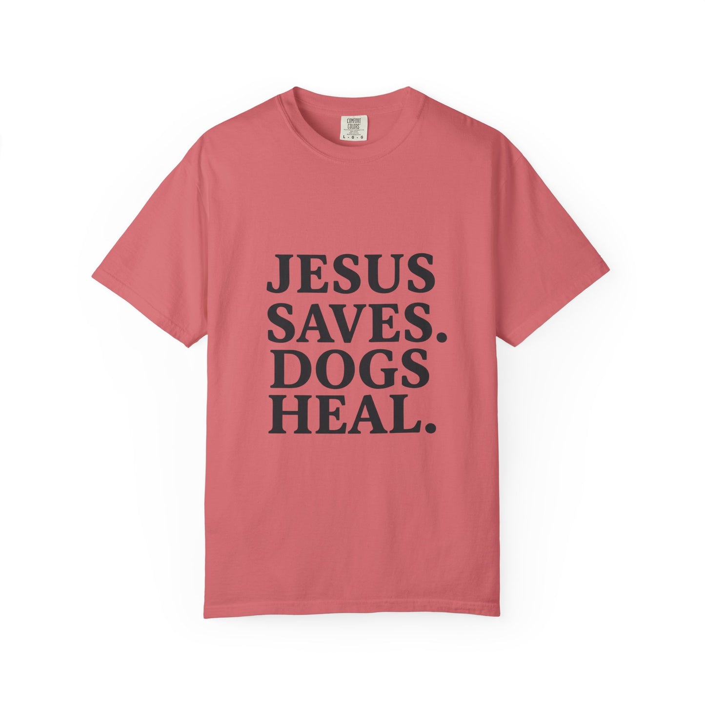 Jesus Saves Dogs Heal T-Shirt