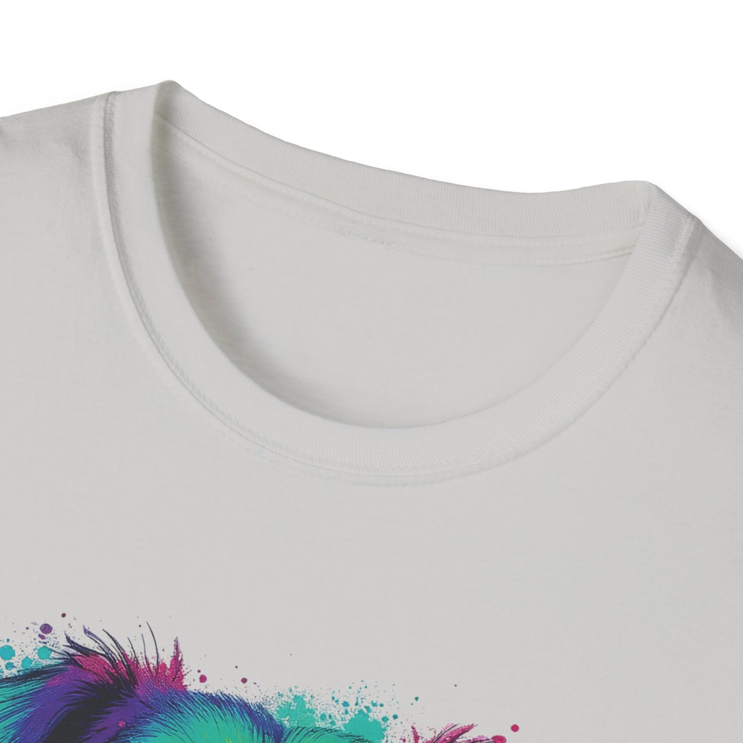 Paw-sitively Blessed Paint Dog T-Shirt