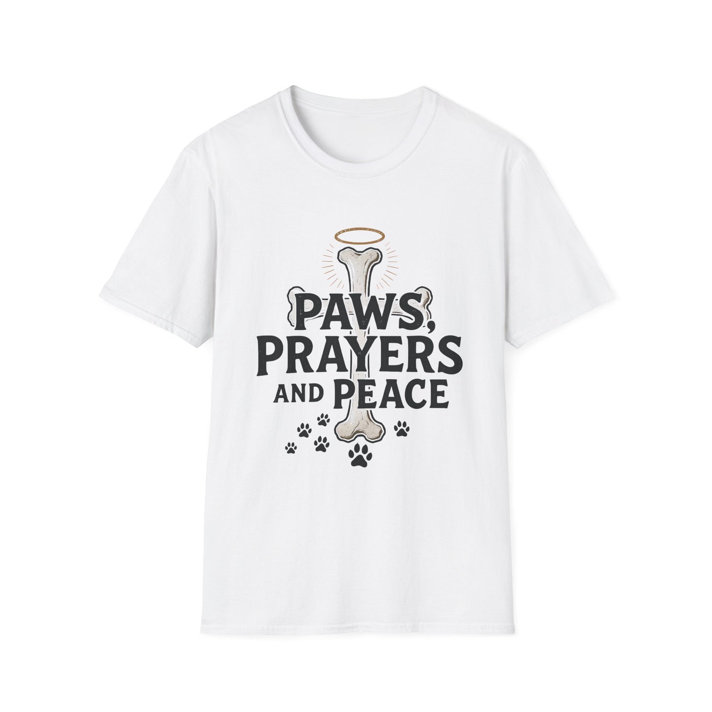 Paws Prayers And Peace T-Shirt