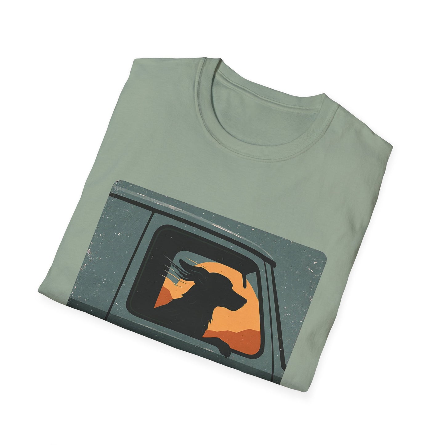 Road Trips And Paw Prints T-Shirt