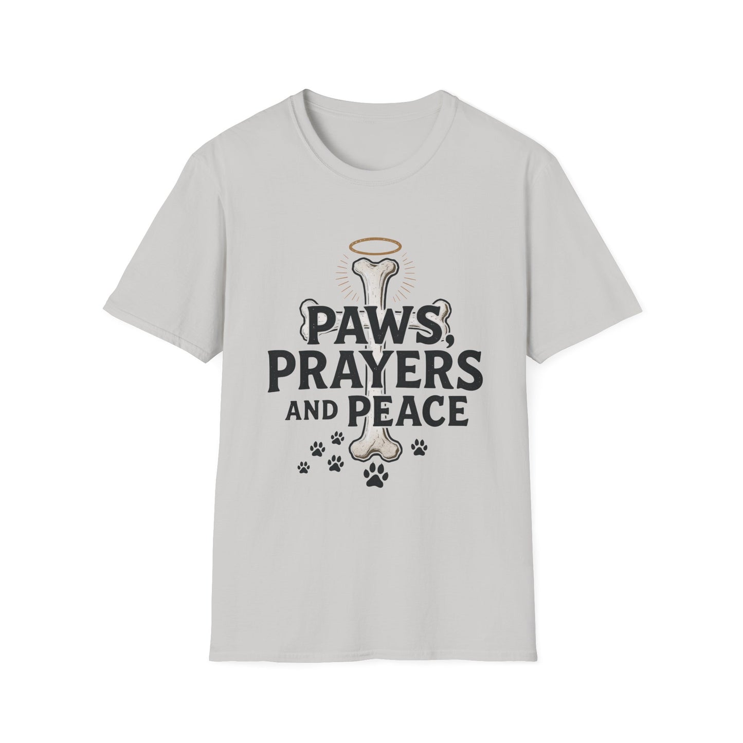 Paws Prayers And Peace T-Shirt