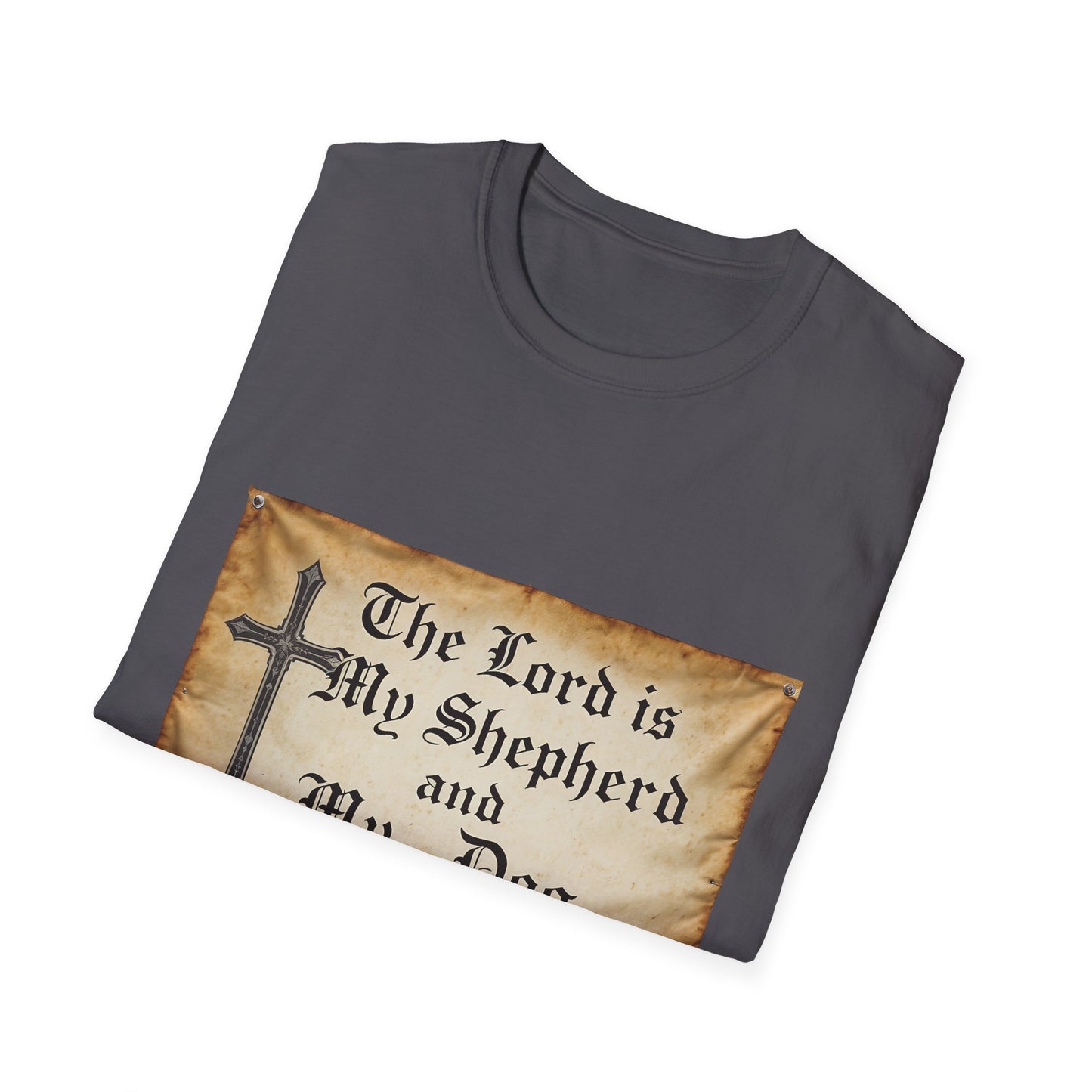 The Lord Is My Shepherd And My Dog Is Them Comfort T-Shirt