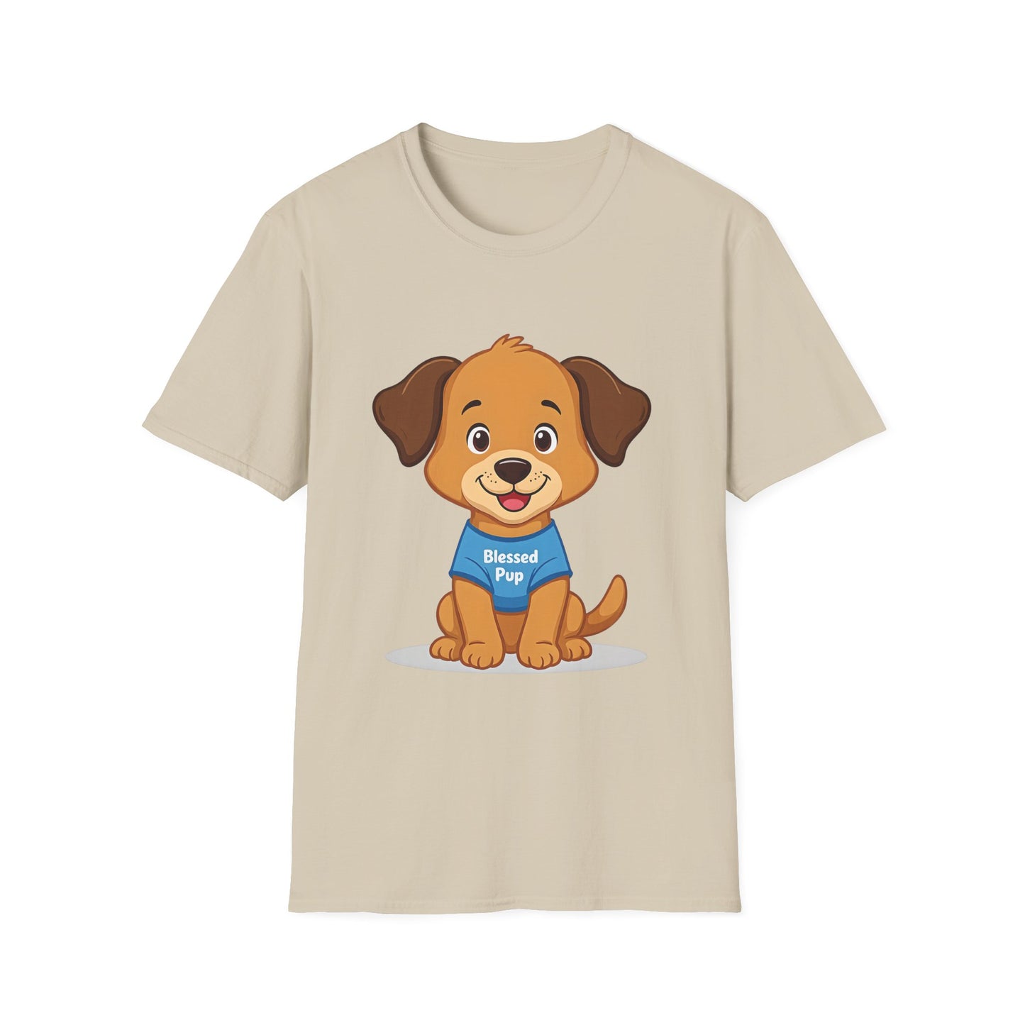 Blessed Pup Cartoon T-Shirt