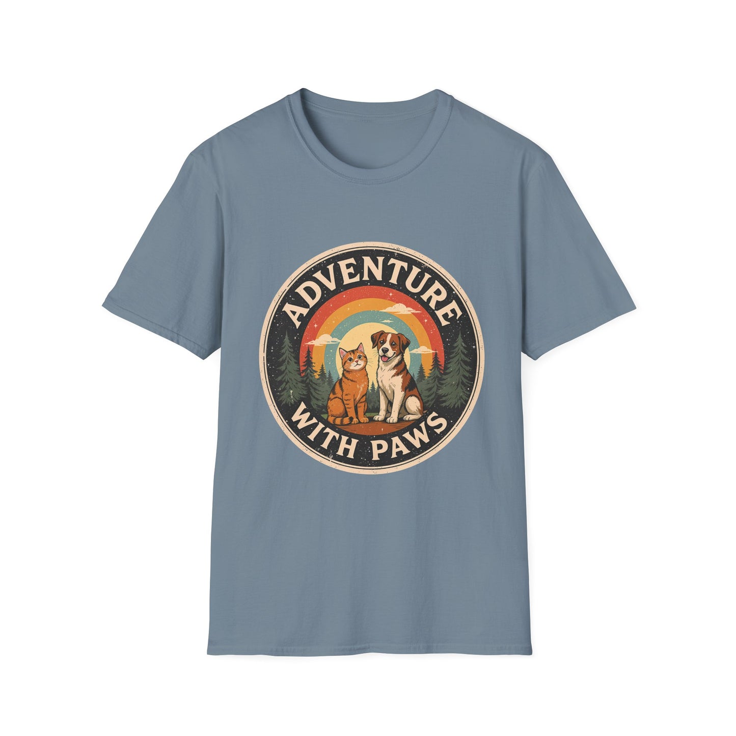 Adventure With Paws T-Shirt