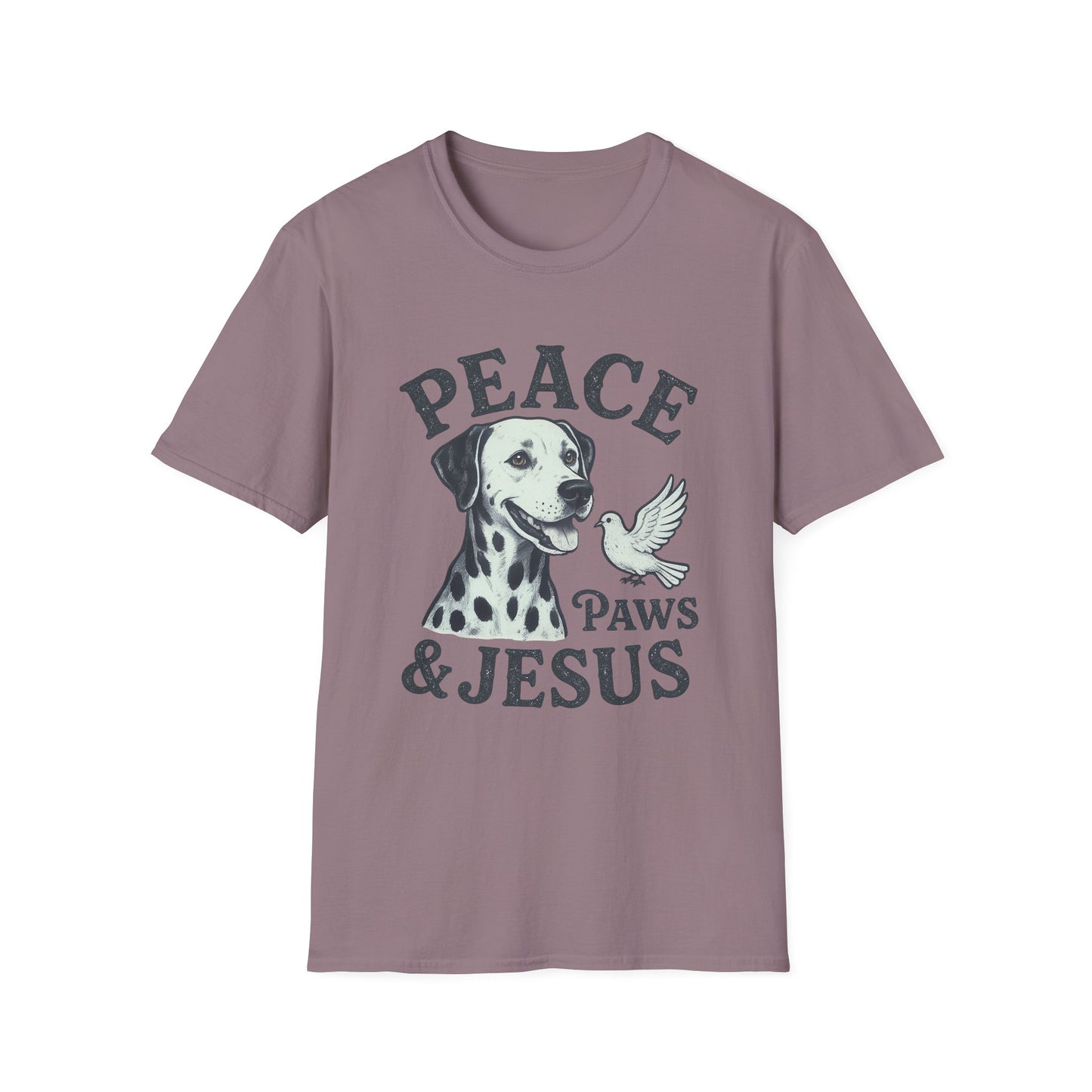 Peace Paws And Jesus T-Shirt