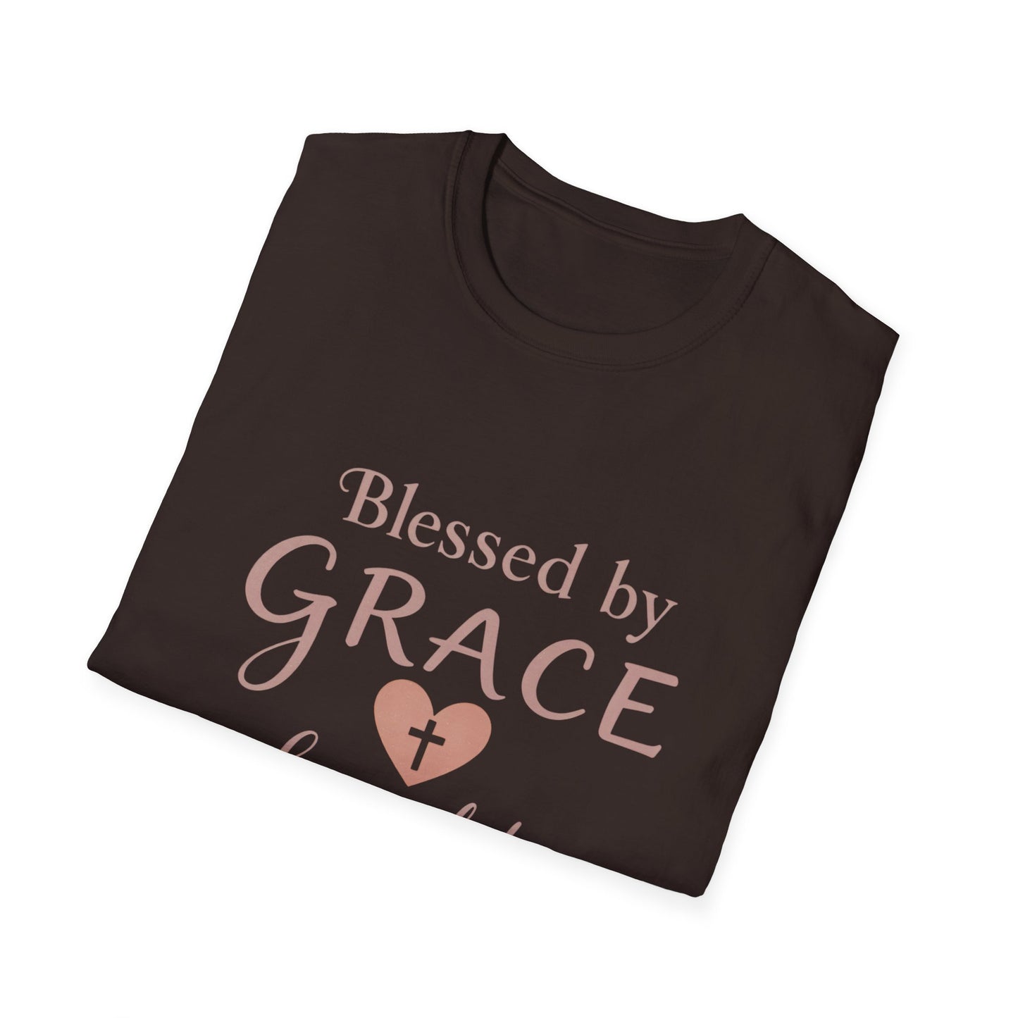 Blessed By Grace Loved By Dogs T-Shirt