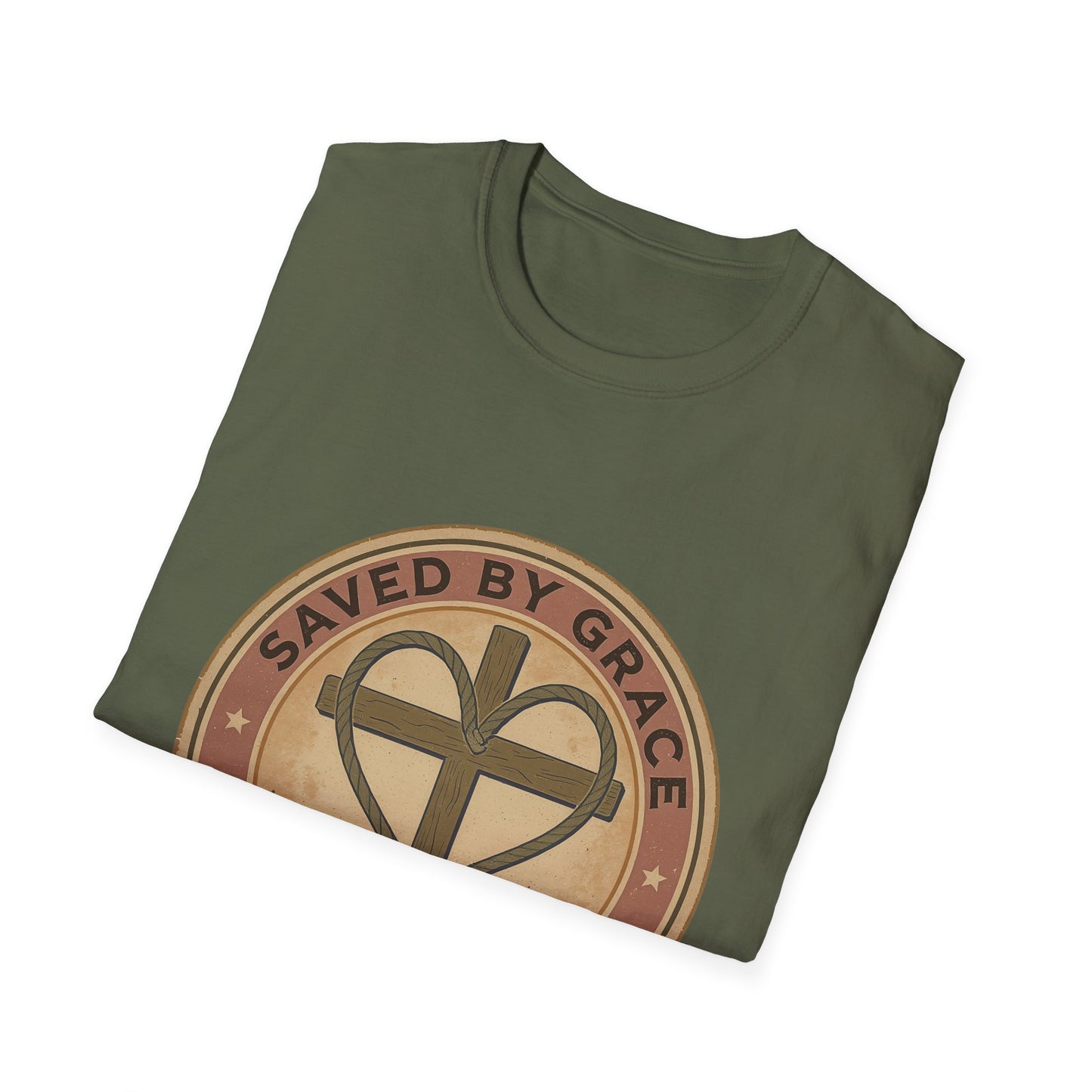 Copy of Rescued By Grace Retro T-Shirt