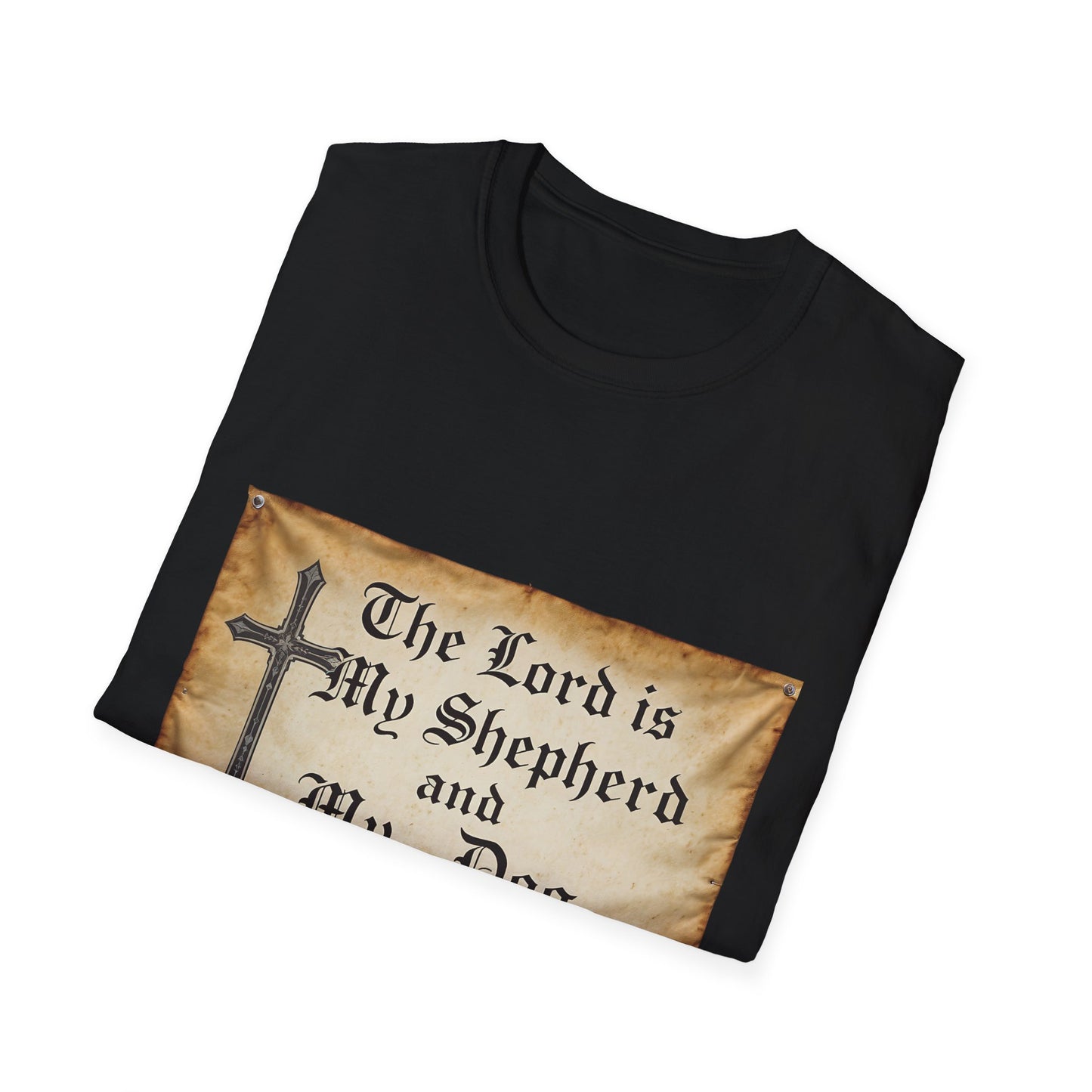 The Lord Is My Shepherd And My Dog Is Them Comfort T-Shirt
