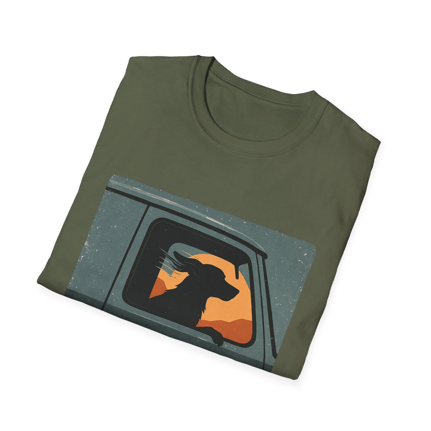 Road Trips And Paw Prints T-Shirt