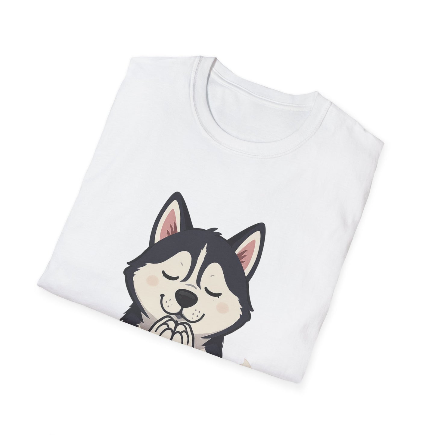 Sit Stay Pray Husky T-Shirt