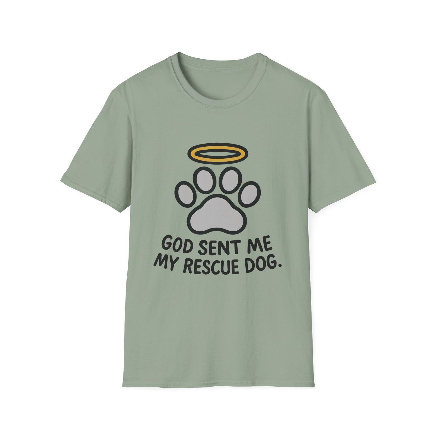 God Sent Me My Rescue Dog T-Shirt
