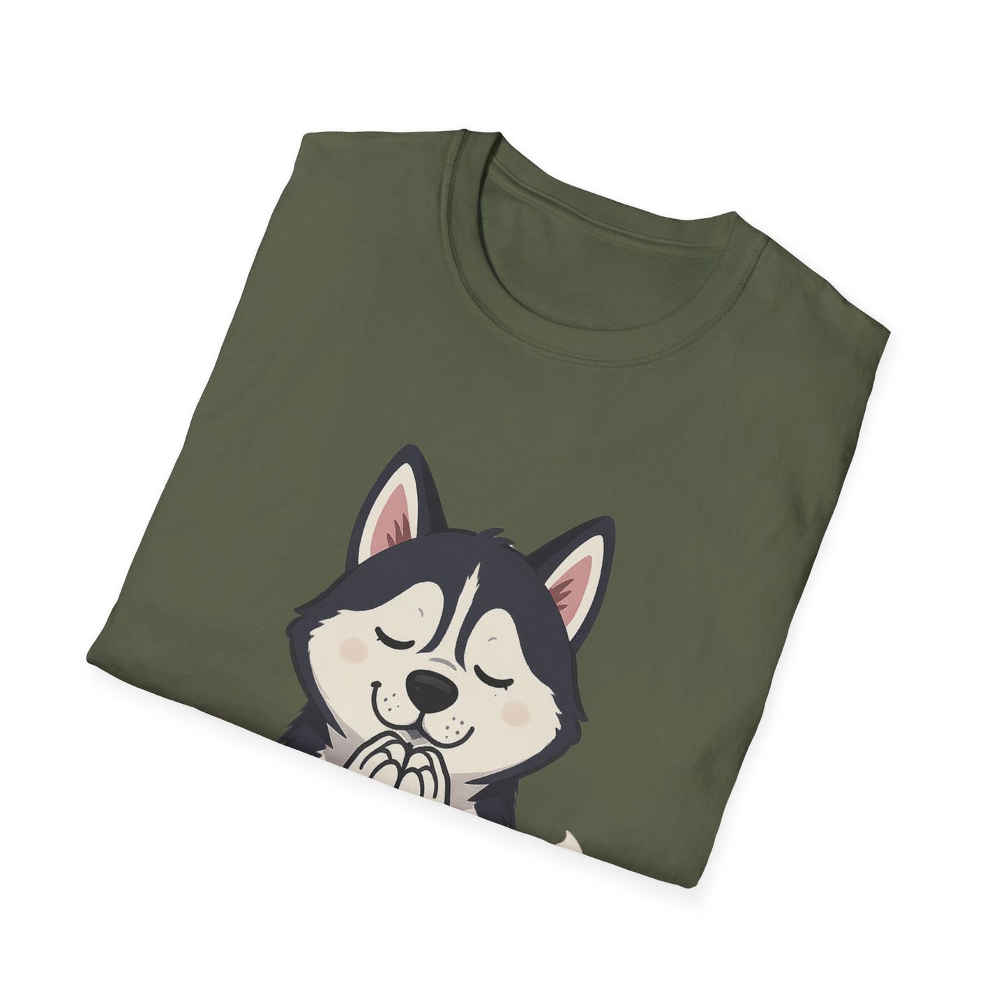 Sit Stay Pray Husky T-Shirt