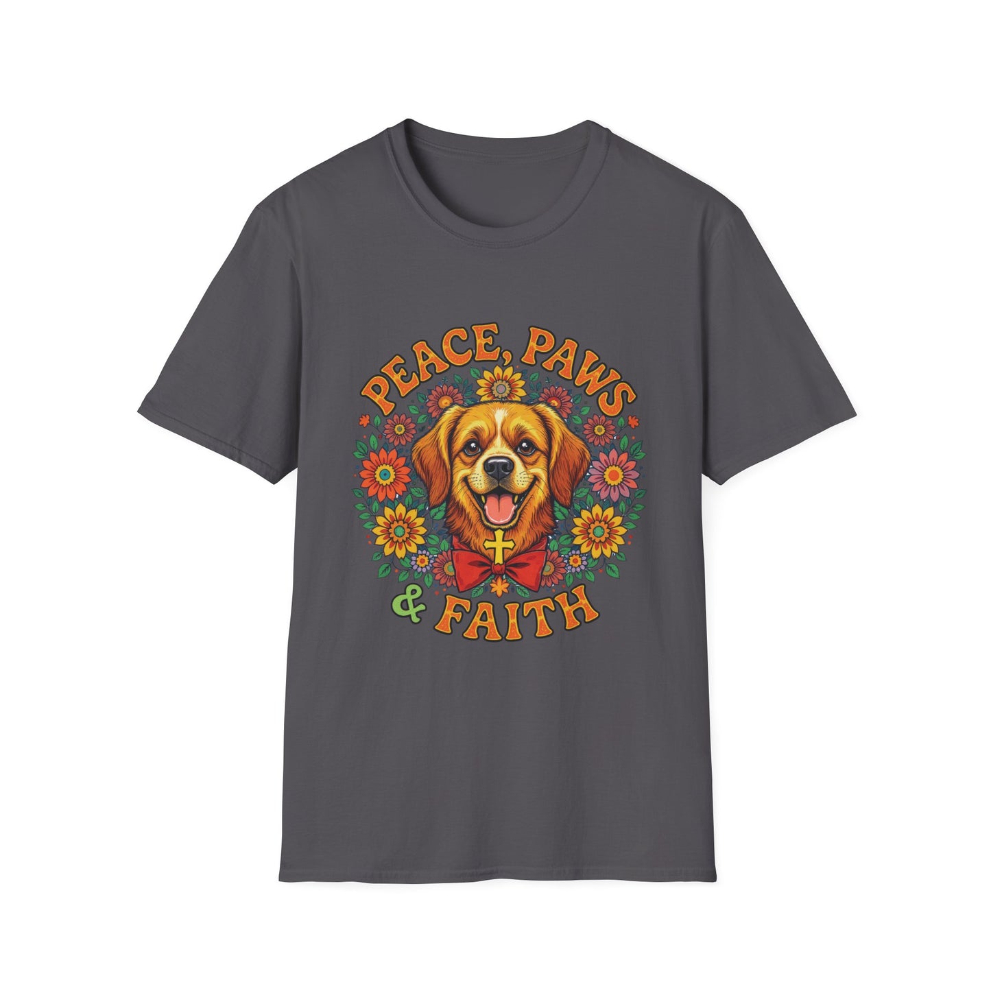 Peace Paws & Faith Hippie T-Shirt