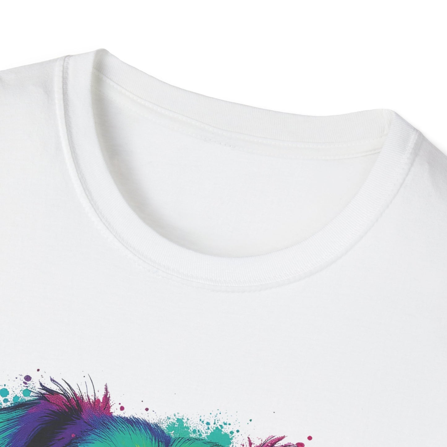 Paw-sitively Blessed Paint Dog T-Shirt