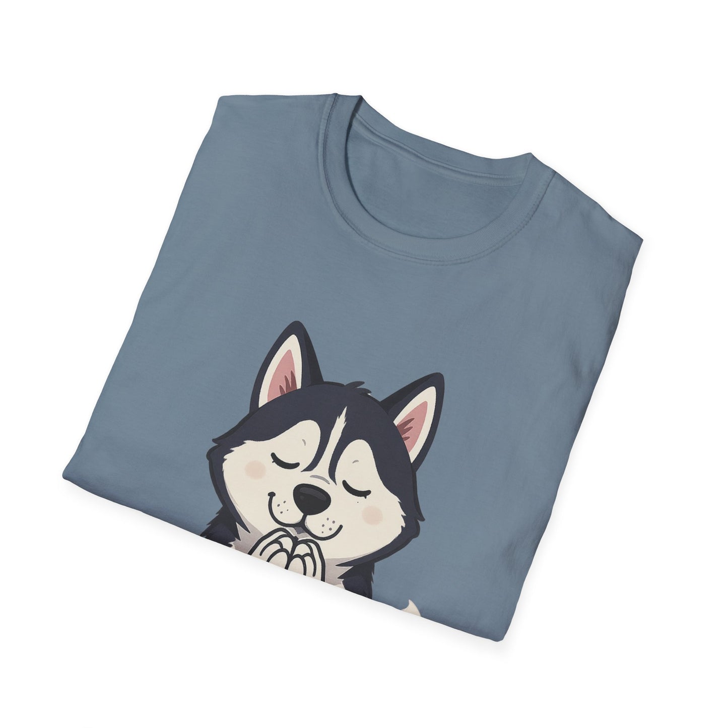 Sit Stay Pray Husky T-Shirt