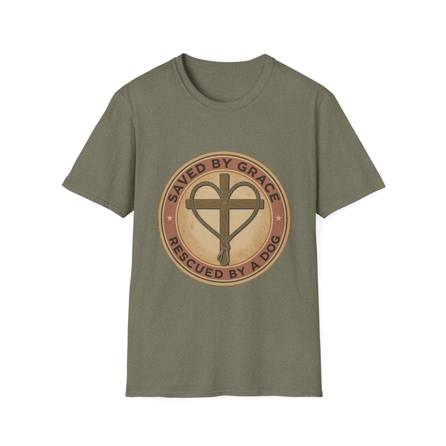 Copy of Rescued By Grace Retro T-Shirt