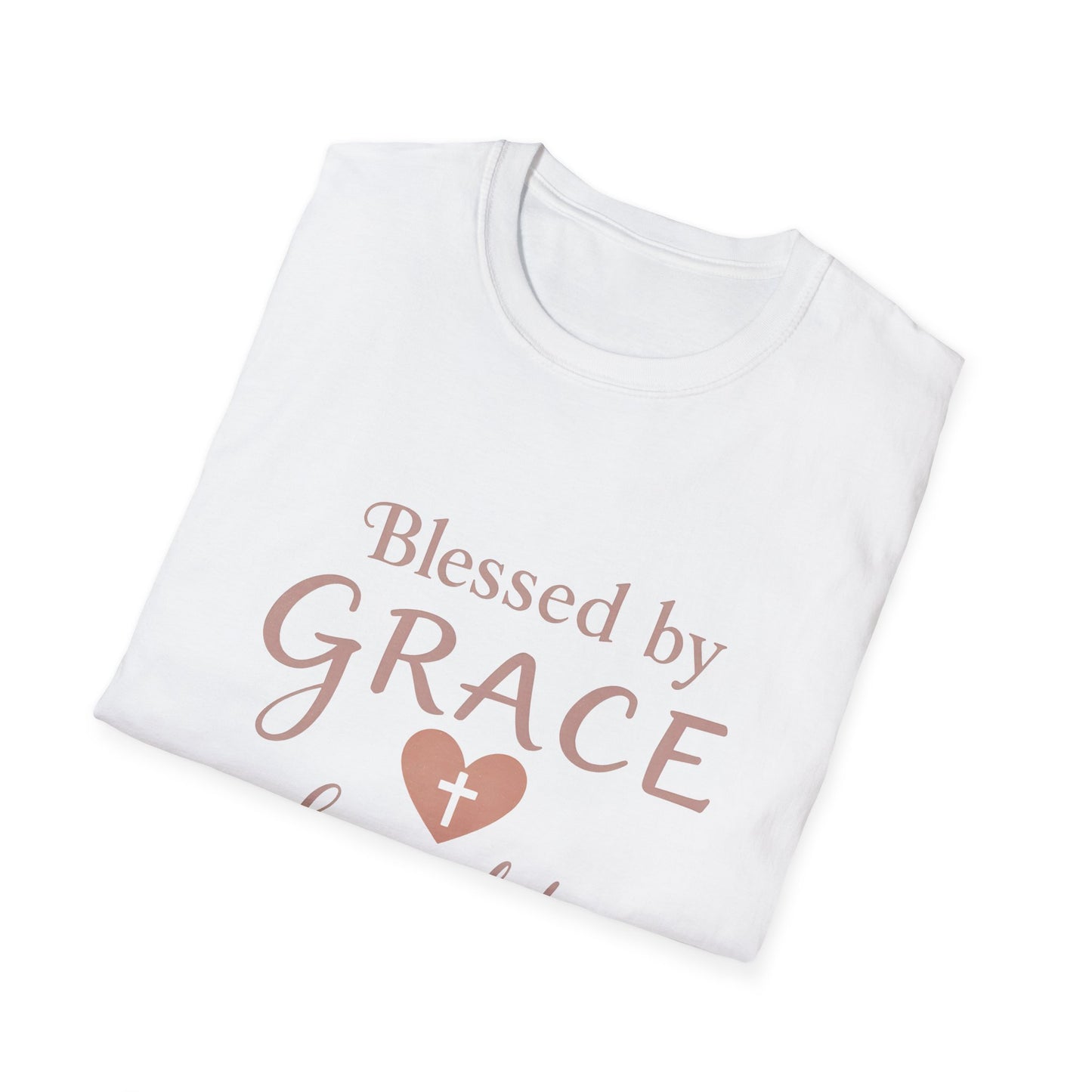 Blessed By Grace Loved By Dogs T-Shirt