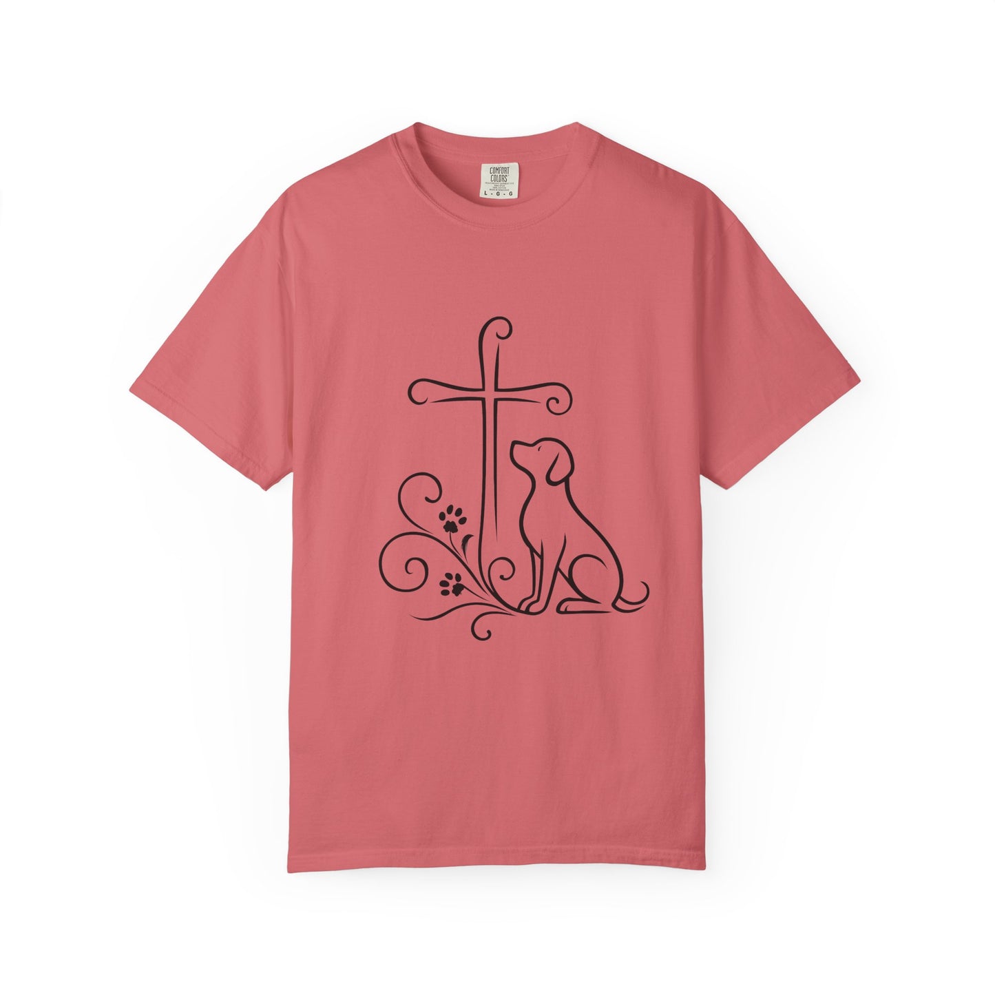 Faithful Dog Silhouette T-Shirt (1)