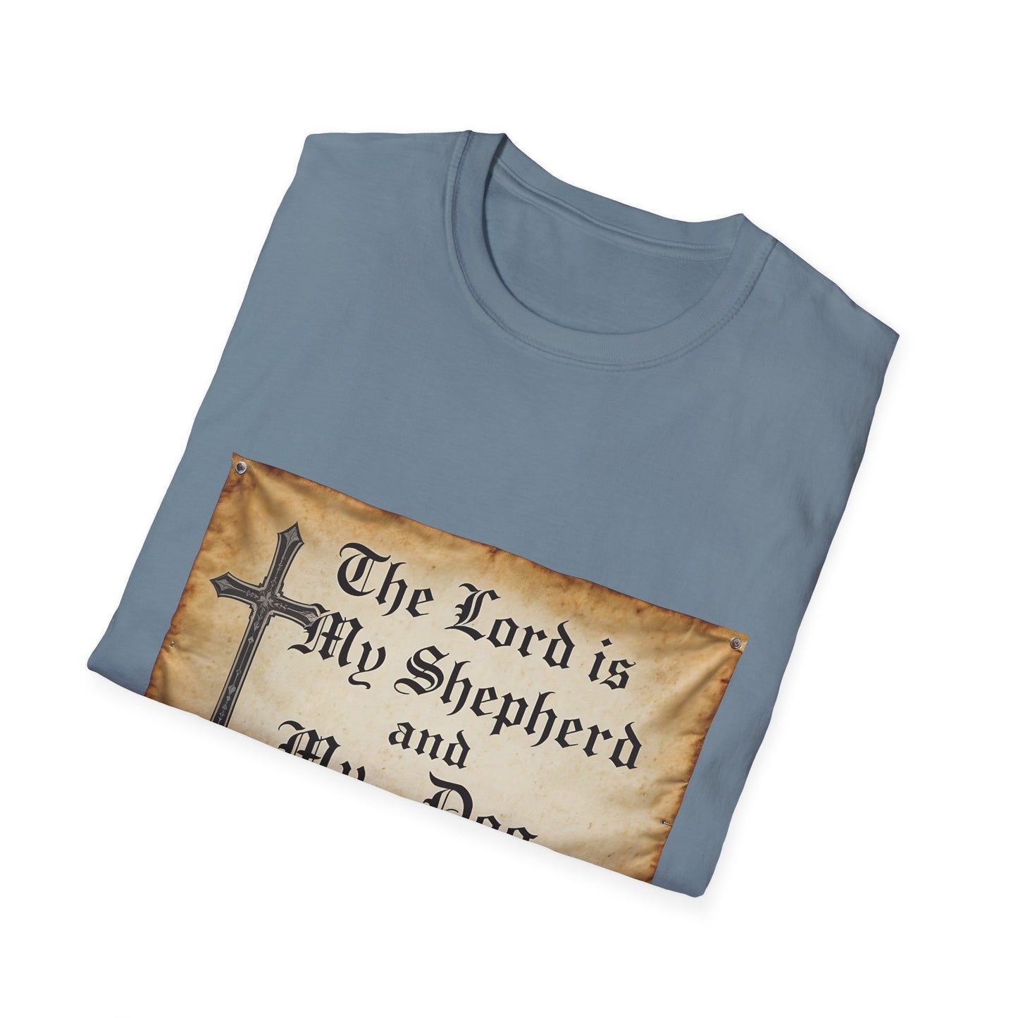 The Lord Is My Shepherd And My Dog Is Them Comfort T-Shirt
