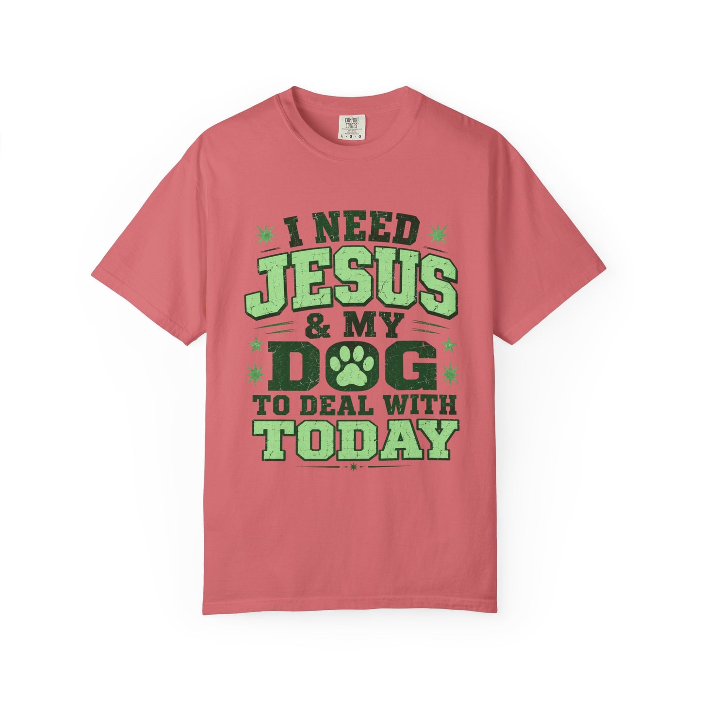 I Need Jesus & My Dog T-Shirt (2)