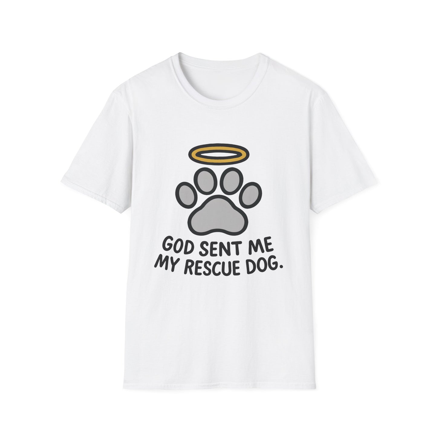 God Sent Me My Rescue Dog T-Shirt