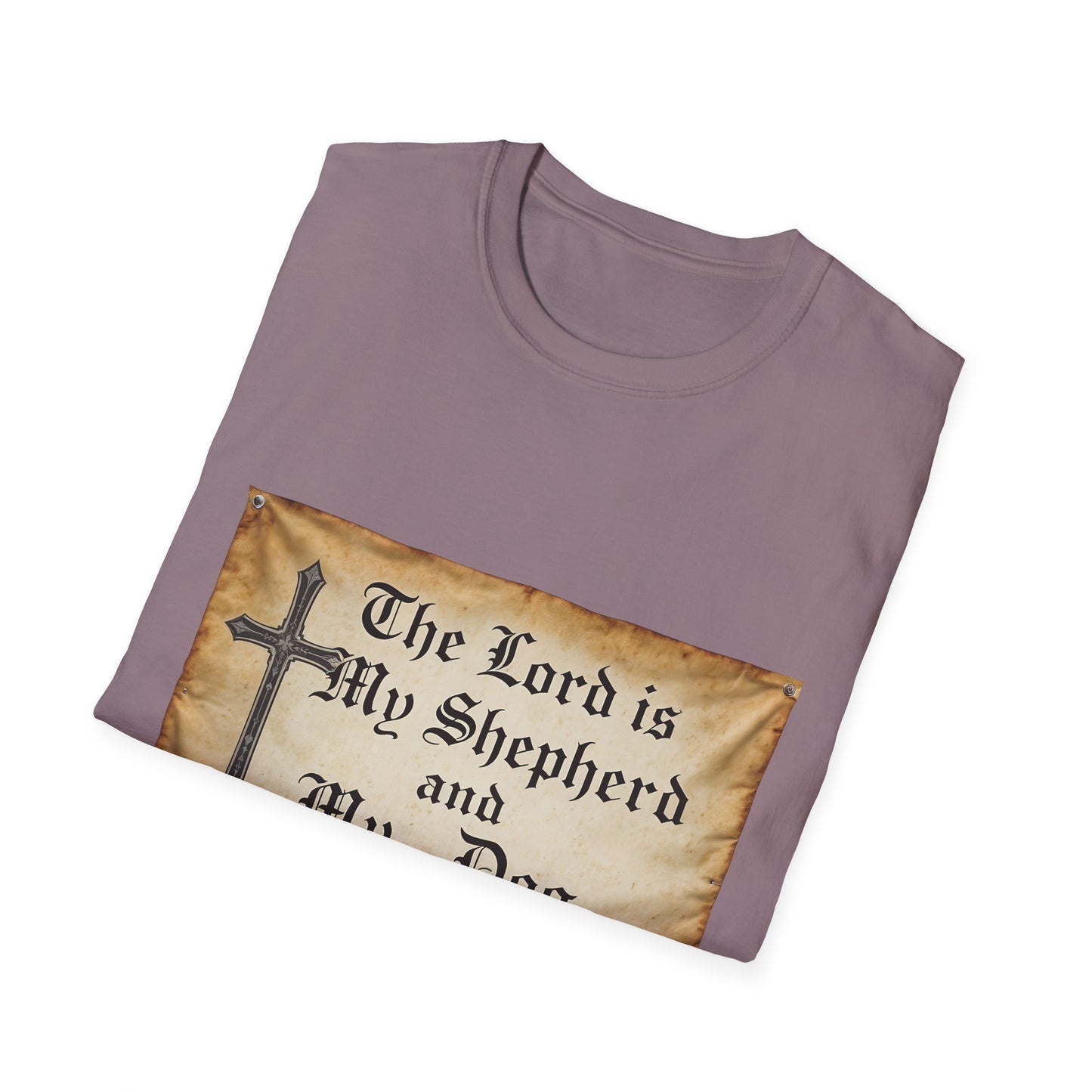 The Lord Is My Shepherd And My Dog Is Them Comfort T-Shirt