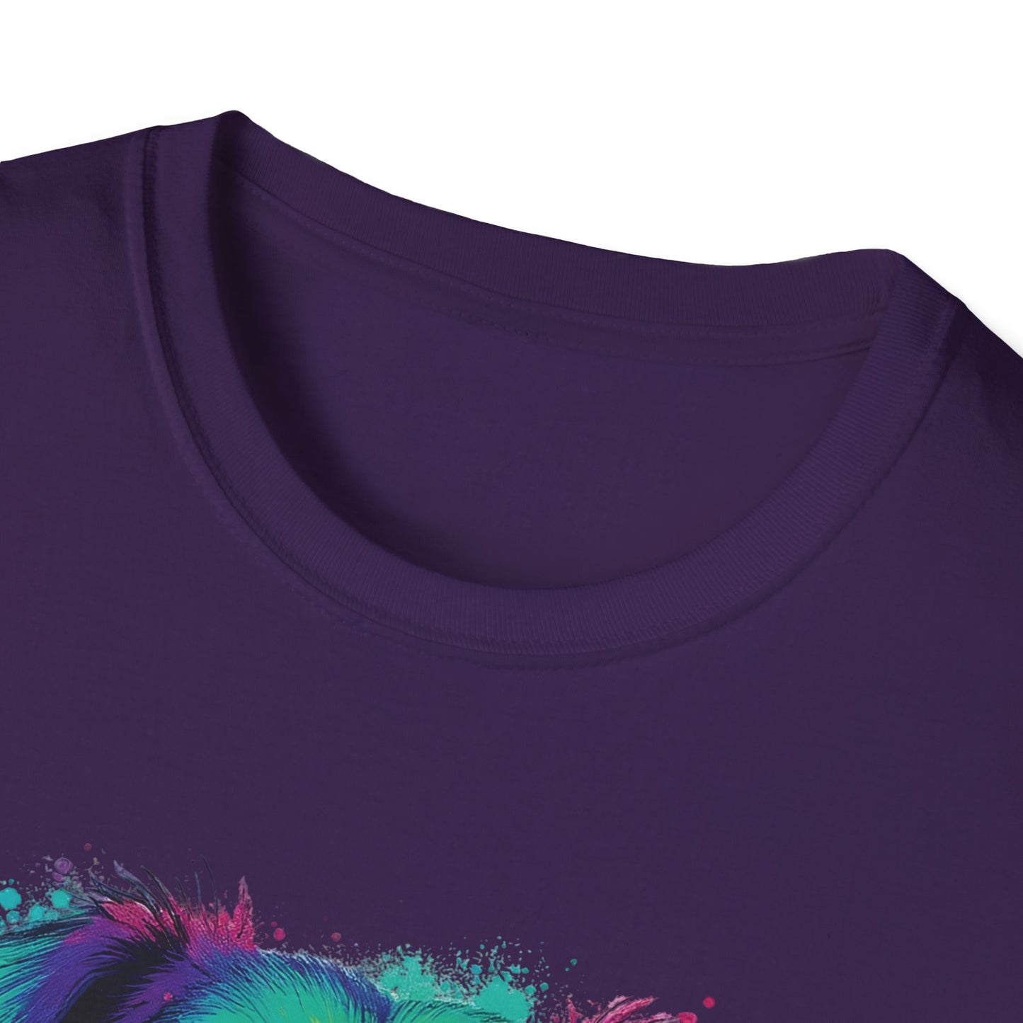 Paw-sitively Blessed Paint Dog T-Shirt