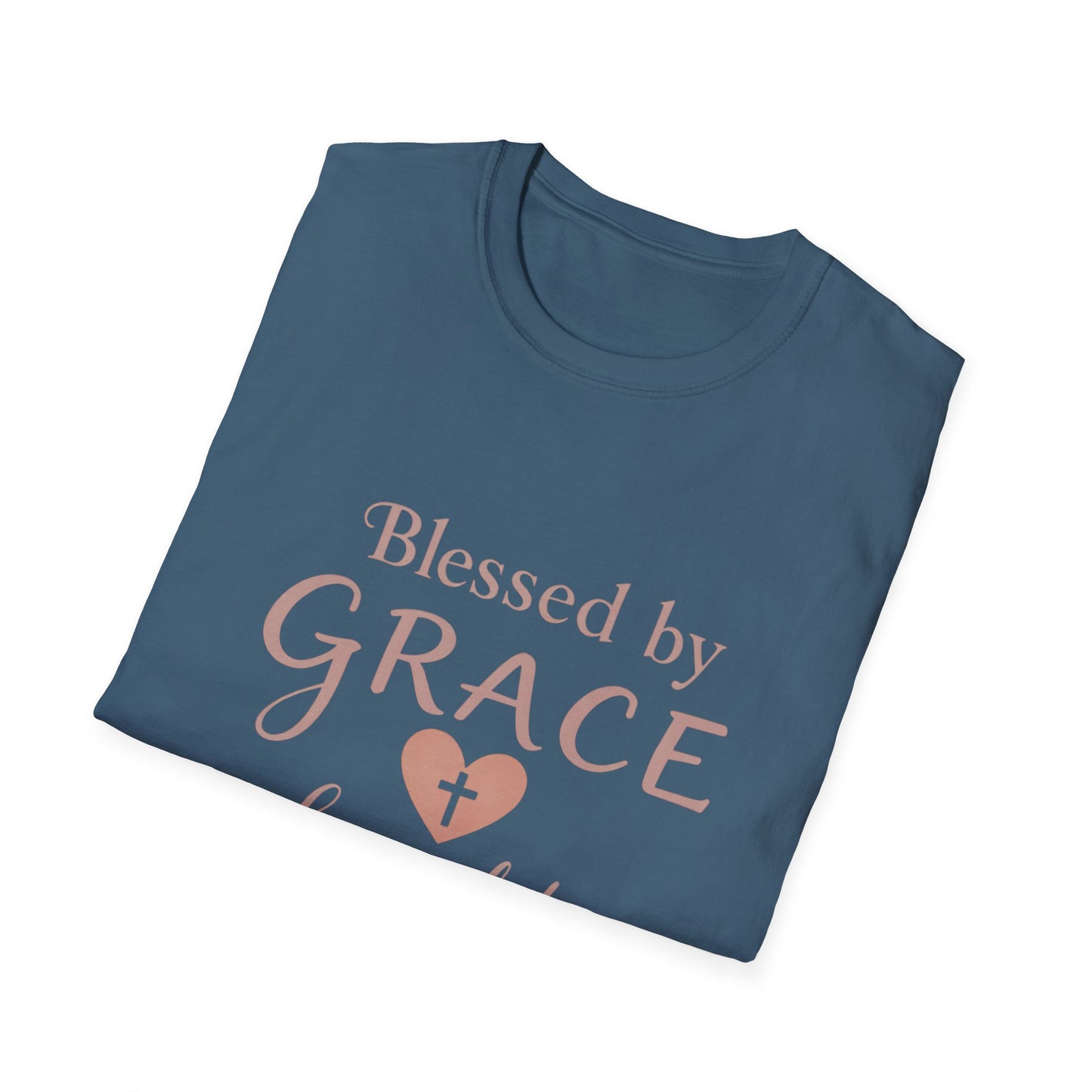 Blessed By Grace Loved By Dogs T-Shirt