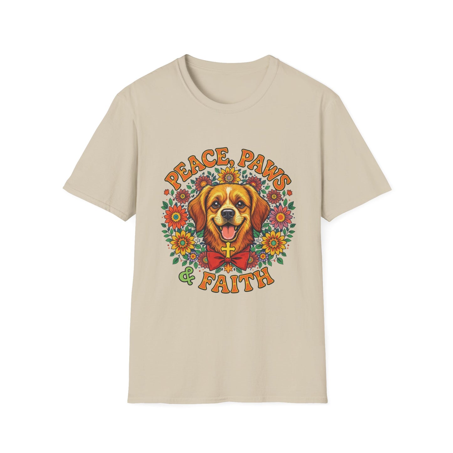 Peace Paws & Faith Hippie T-Shirt
