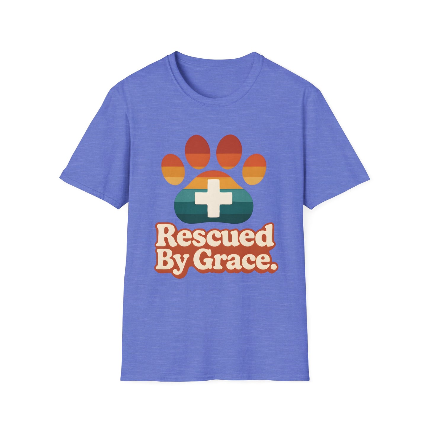Rescued By Grace Retro T-Shirt