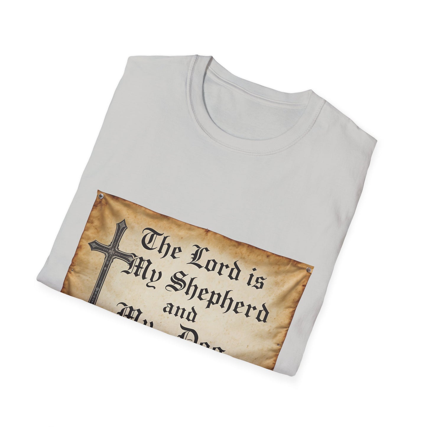 The Lord Is My Shepherd And My Dog Is Them Comfort T-Shirt