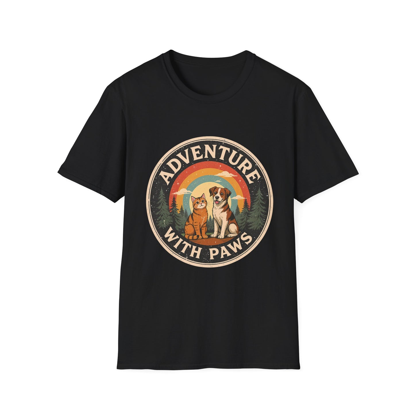 Adventure With Paws T-Shirt