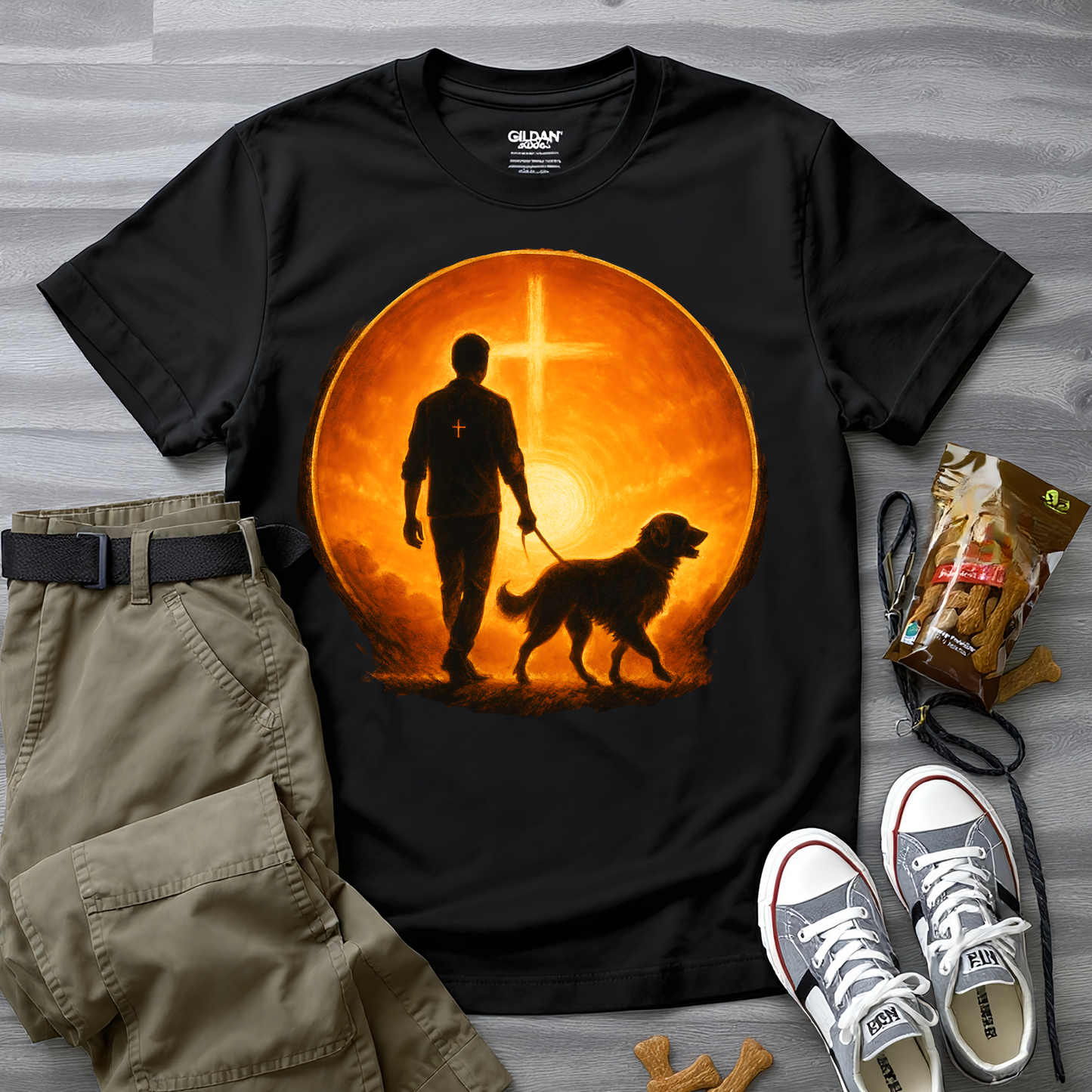 Sunset Walk of Faith T-Shirt