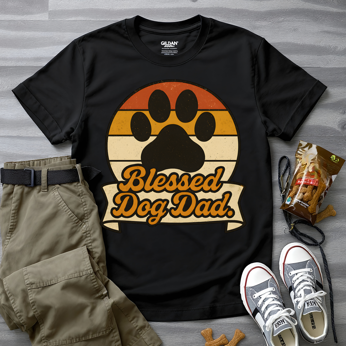 Blessed Dog Dad T-Shirt