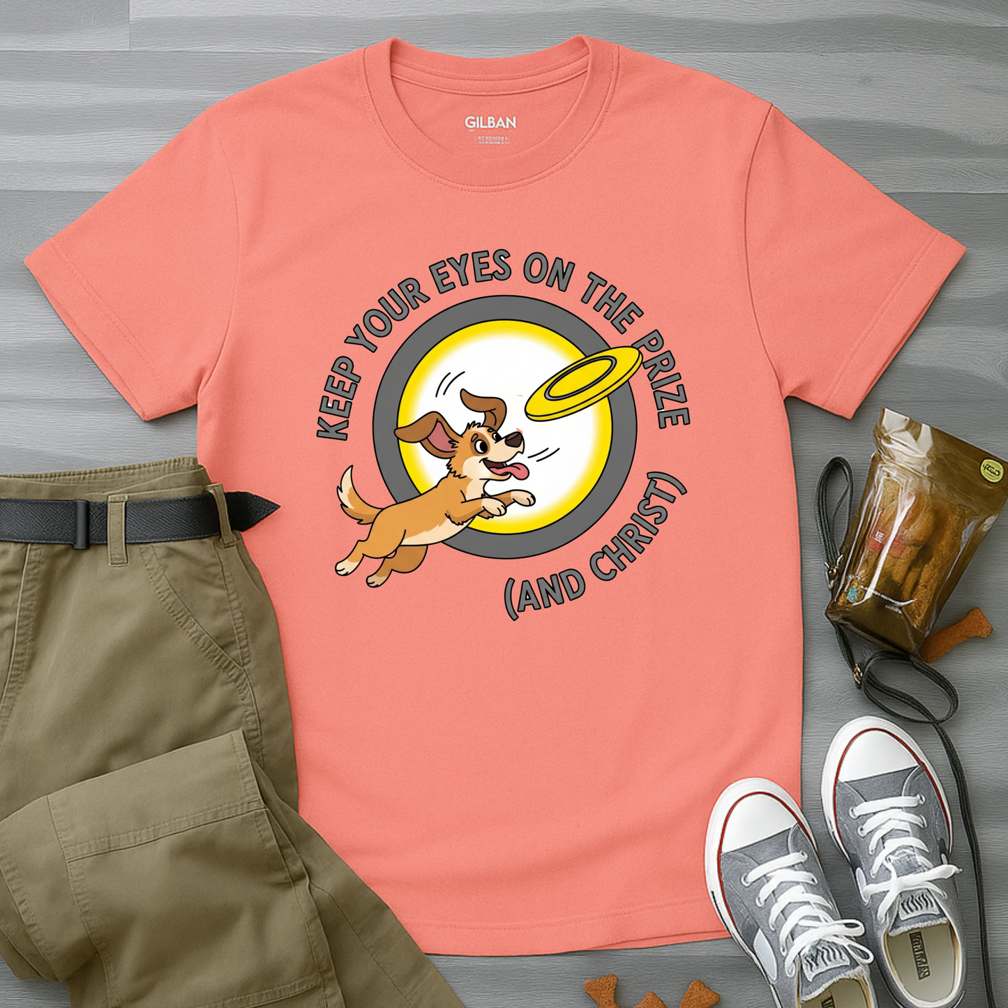 Keep Your Eyes on the Prize (and Christ) T-Shirt